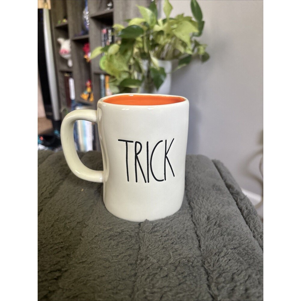 Rae Dunn Halloween Trick or Treat Mug Coffee Cup